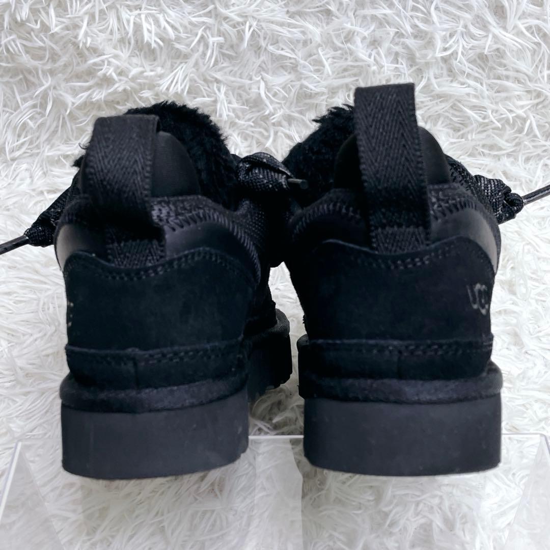 極美品✨ UGG アグ ローメル スニーカー 23cm ブラック スウェード