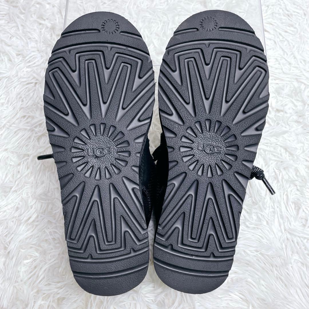 極美品✨ UGG アグ ローメル スニーカー 23cm ブラック スウェード