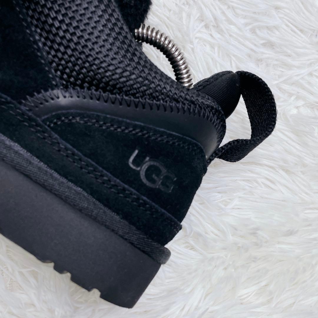 極美品✨ UGG アグ ローメル スニーカー 23cm ブラック スウェード