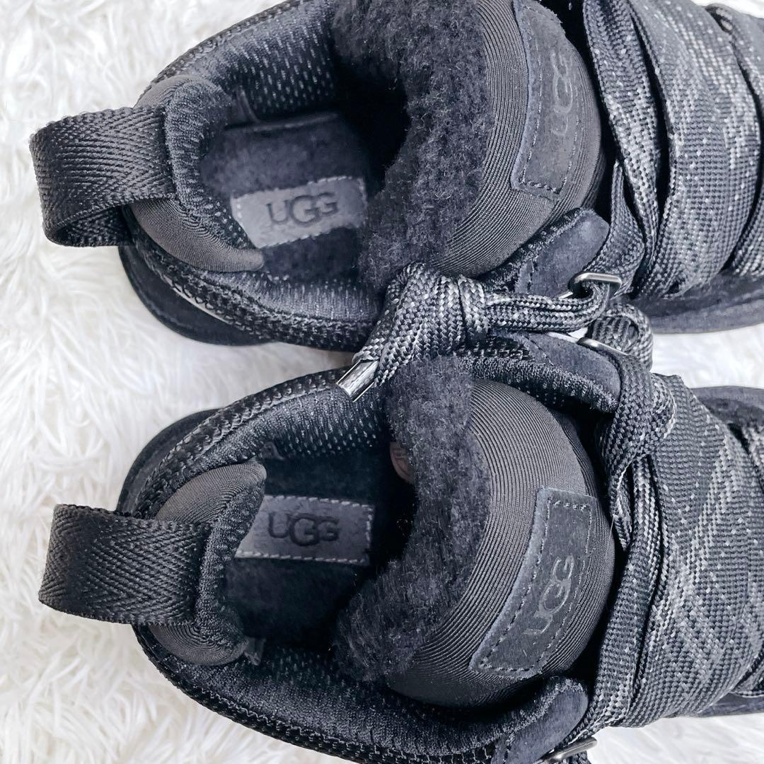 極美品✨ UGG アグ ローメル スニーカー 23cm ブラック スウェード