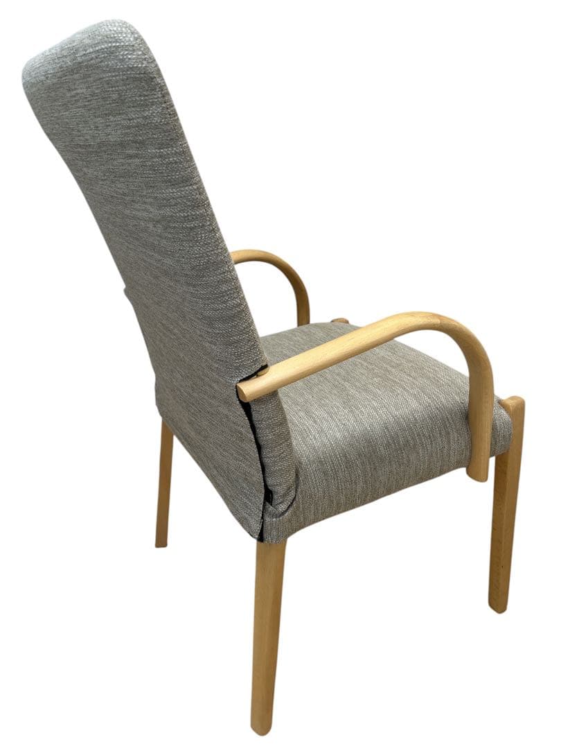 【極美品】ニトリ Nコレクション C-10 ダイニングチェア 肘付き ナチュラル