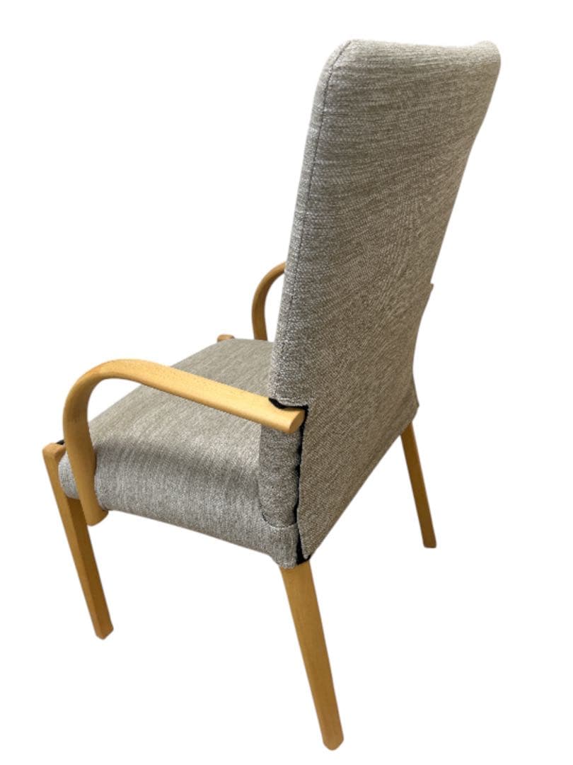 【極美品】ニトリ Nコレクション C-10 ダイニングチェア 肘付き ナチュラル