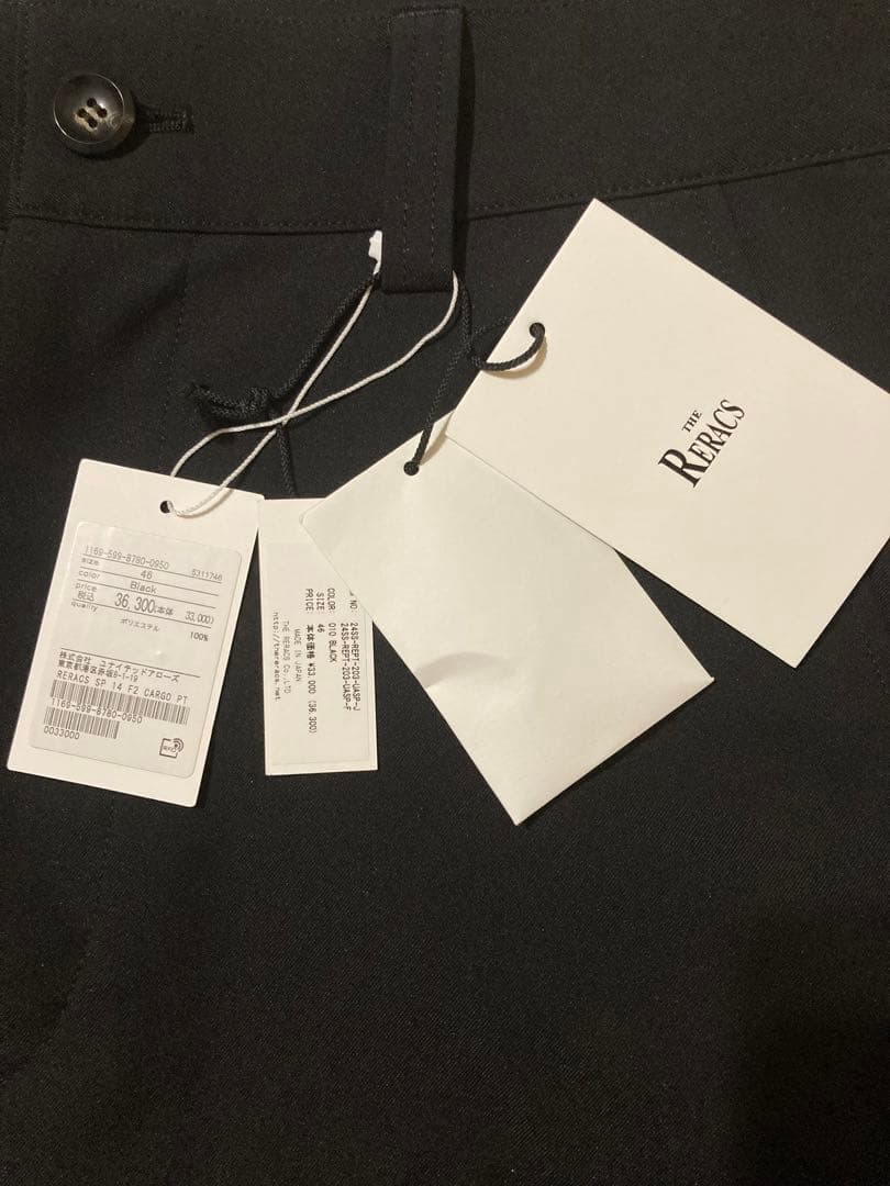 THE RERACS UA別注/CARGO PANTS/ブラック/46