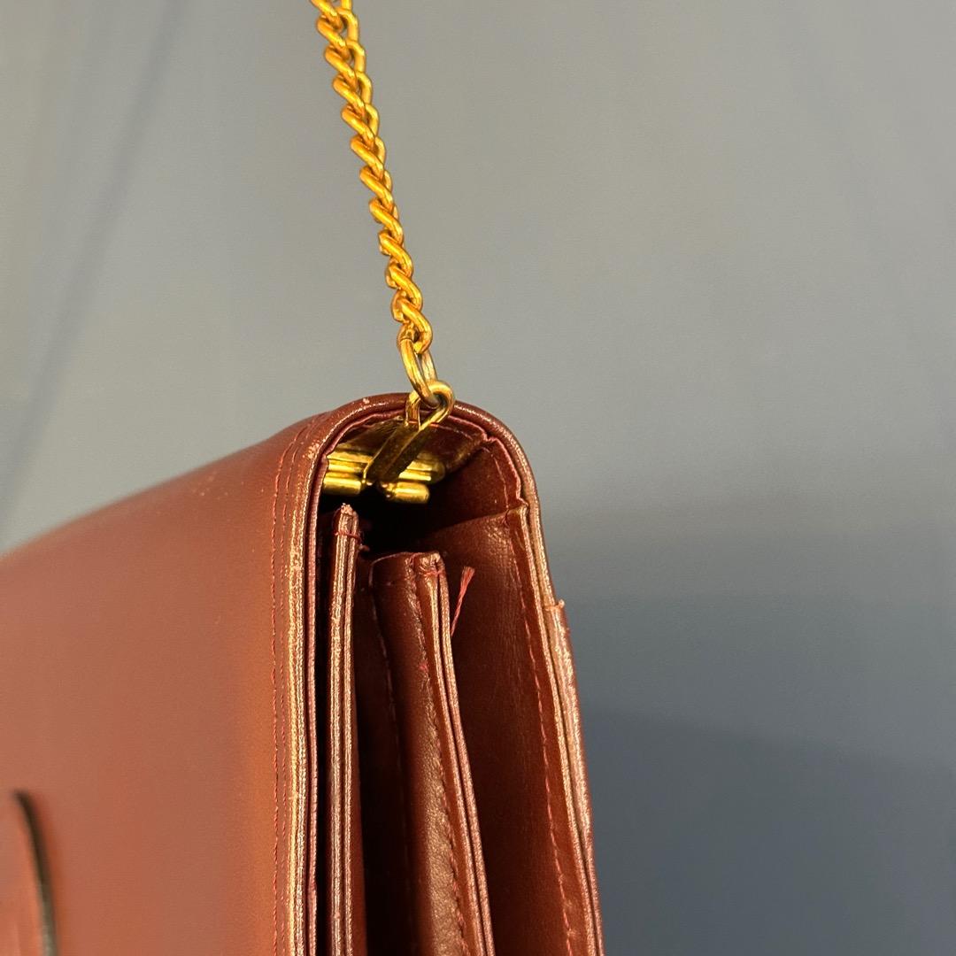 Cartier カルティエ マストライン チェーン付き パーティークラッチバッグ