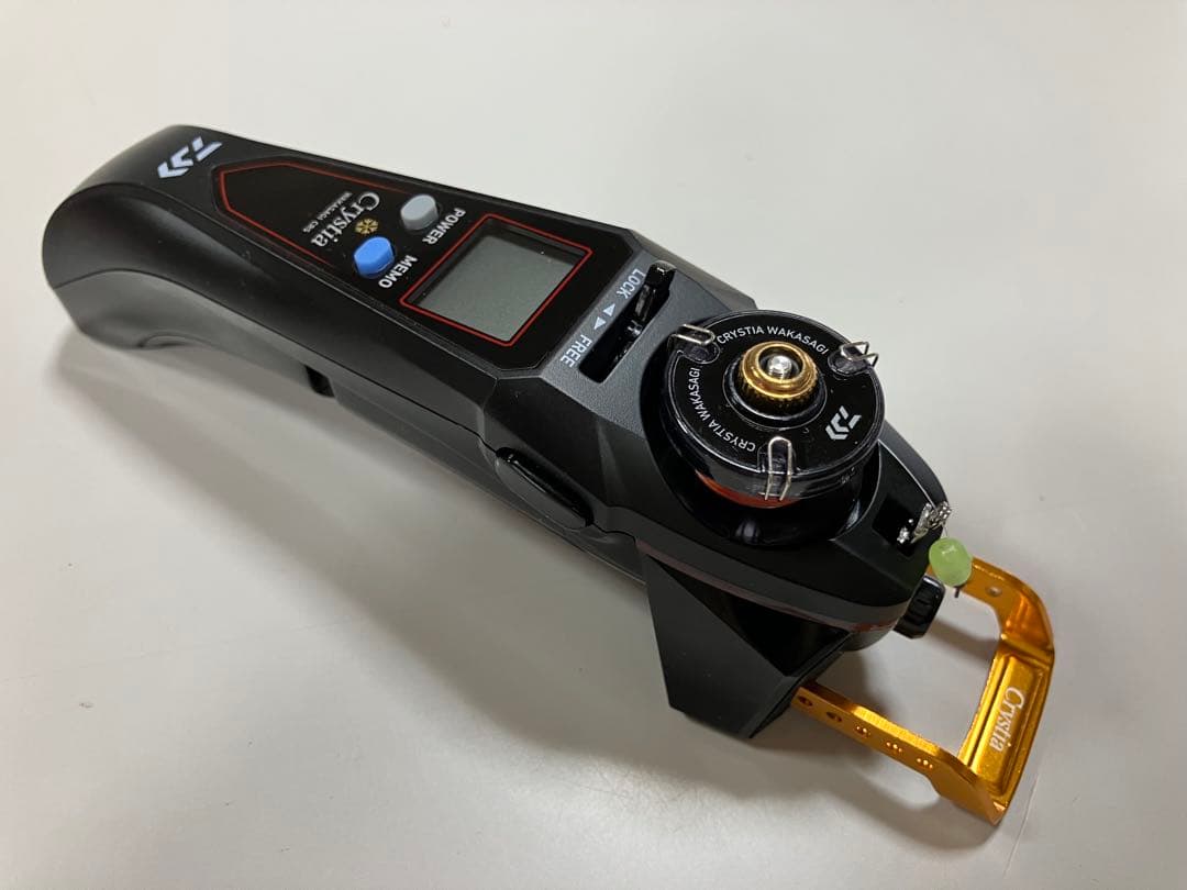 未使用　ワカサギ電動リール　クリスティア CRS ライン.ふんばるレッグ他