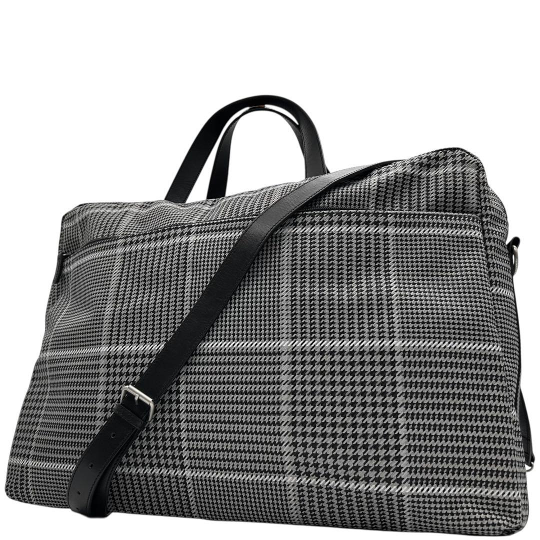 未使用級　ローレンラルフローレン　ガーメントケース付き　ボストンバッグ　2way