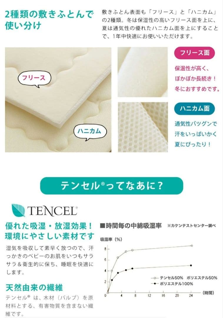 ベビー布団8点セット♥️新品♥️未使用♥️エンジェリーベ 星