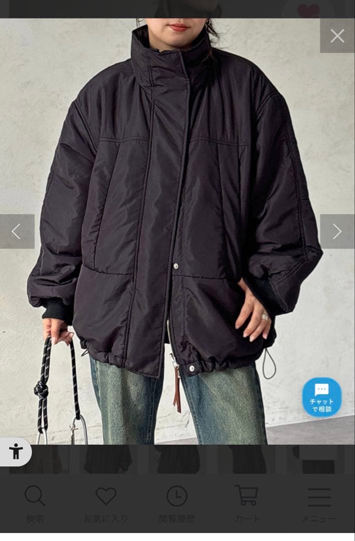 CMCP リバーシブルモンスタージャケット　ブラック