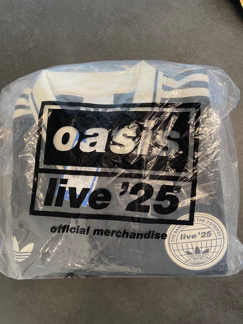 Adidas oasis live '25 ツアージャカード ジャージ