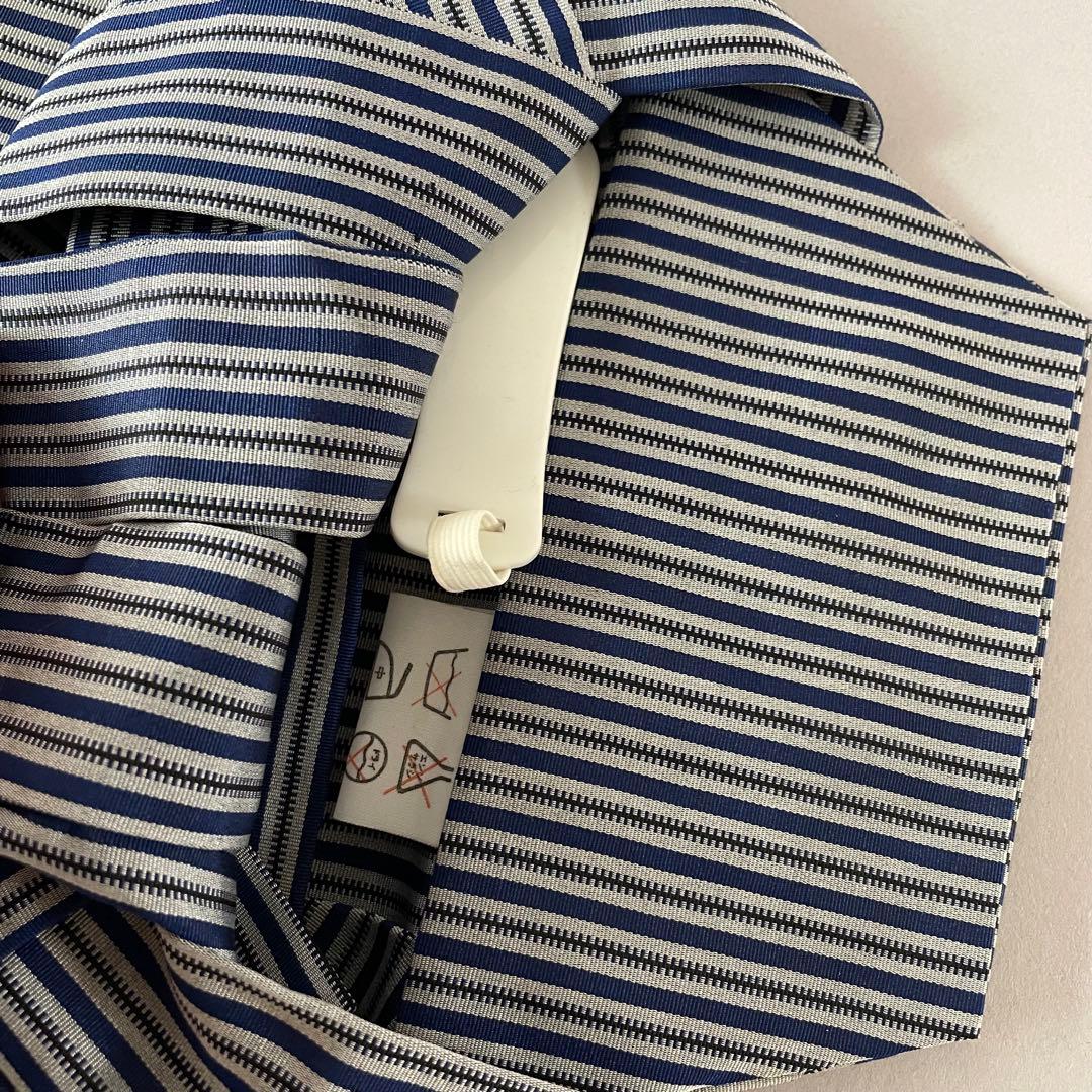 七五三　5歳　正絹　羽織　袴セット　ネイビーコーデ