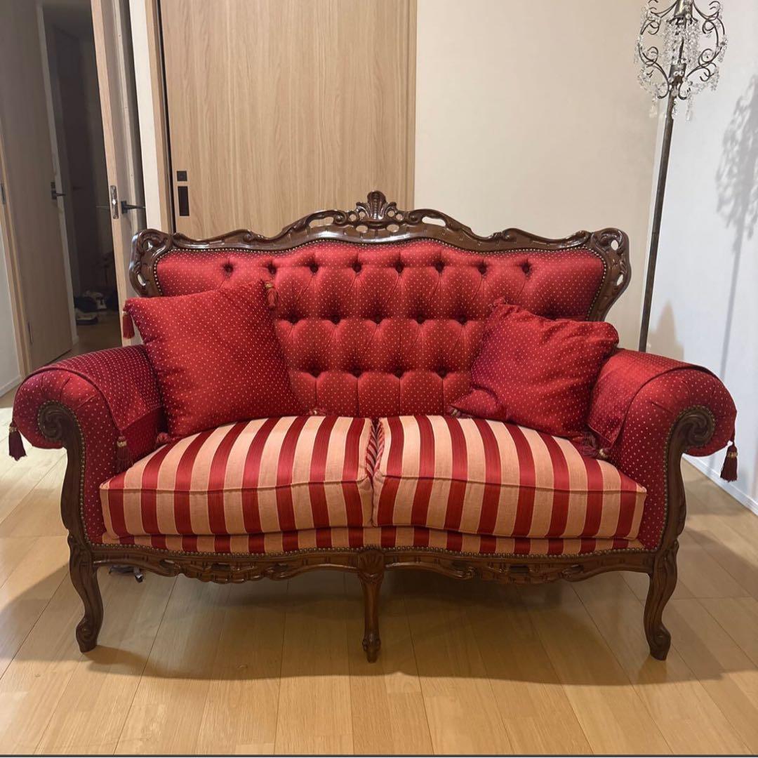 【最終値下げ】エクセレンテ　2シーターソファ