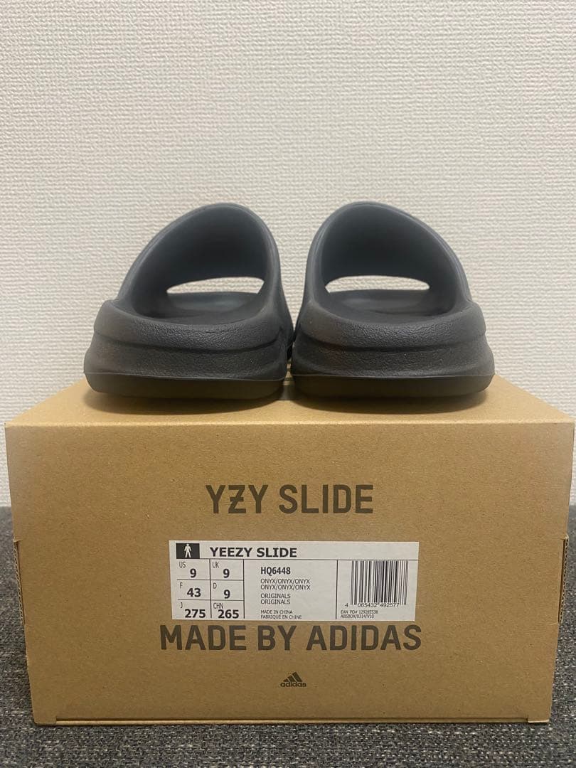 靴 adidas YEEZY Slide \"Onyx\"