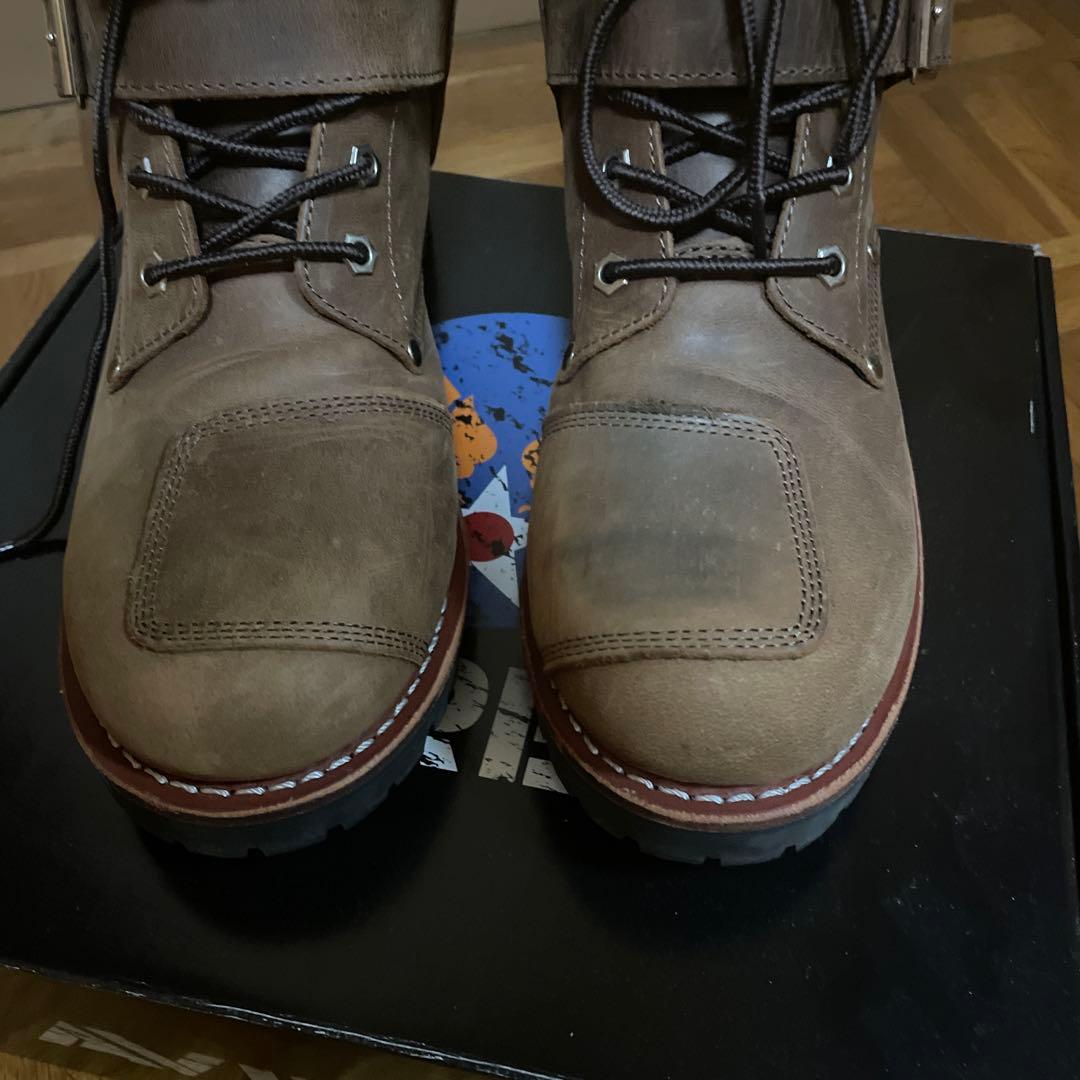 AVIREX ブラウン スエードブーツ