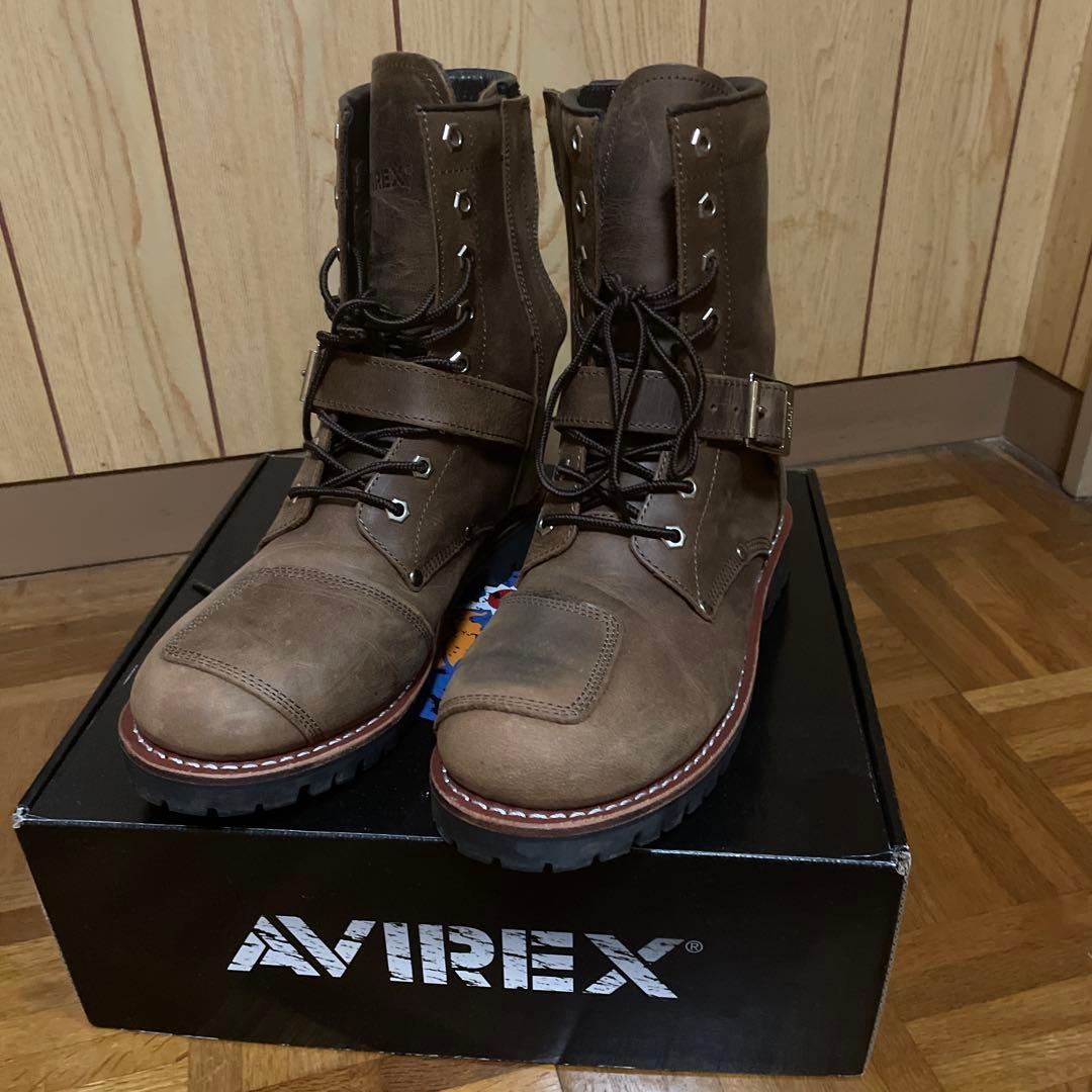 AVIREX ブラウン スエードブーツ