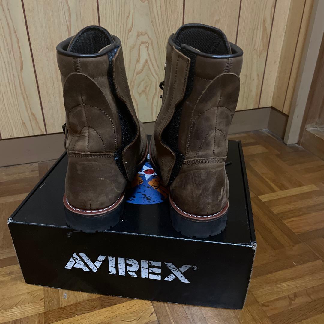 AVIREX ブラウン スエードブーツ