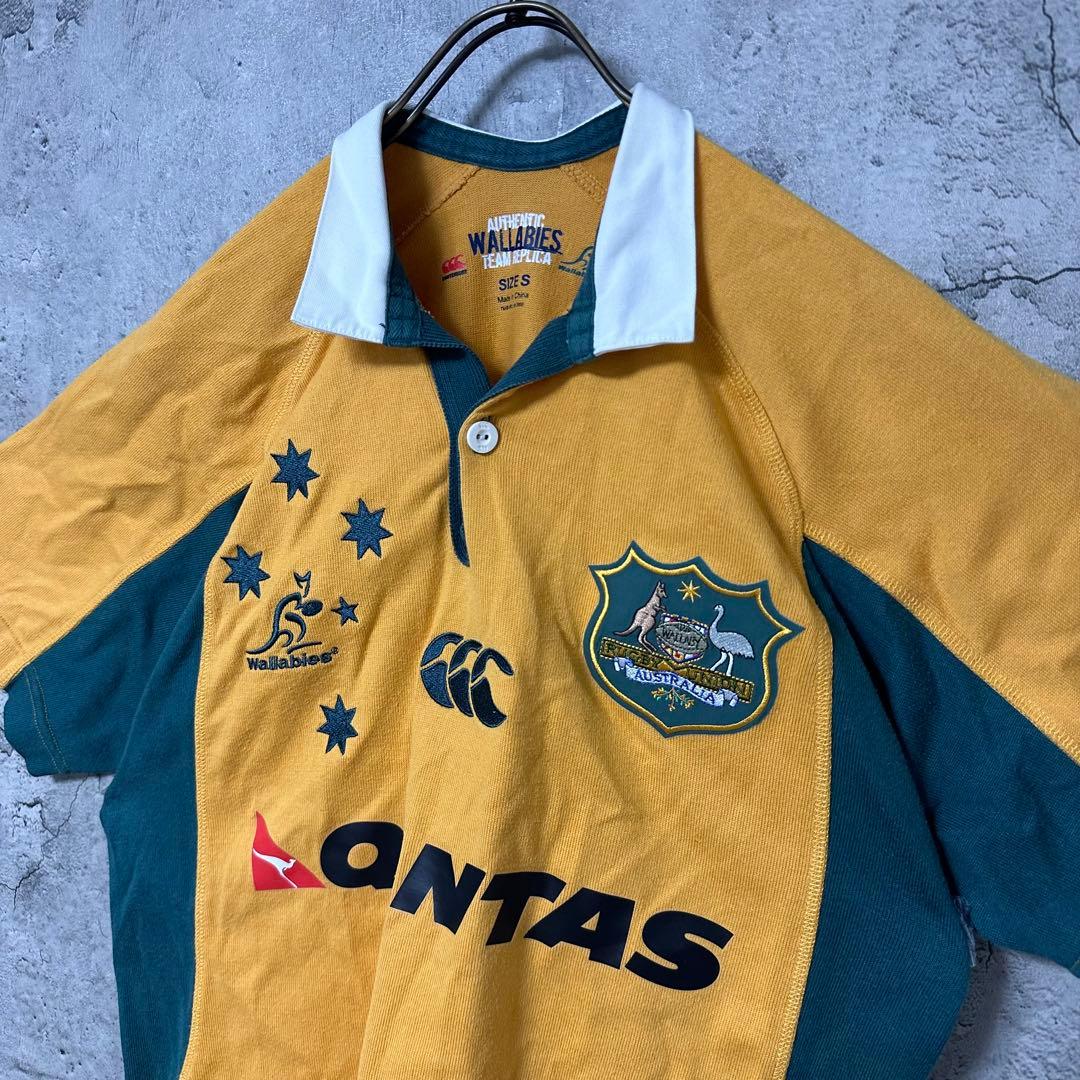 【超人気◎】canterbury　ラガーシャツ　オーストラリア代表　完売モデル◎