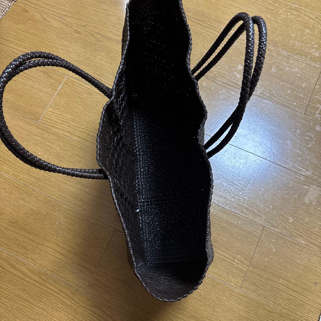 レトラメルカドバックブラウン　Lサイズ