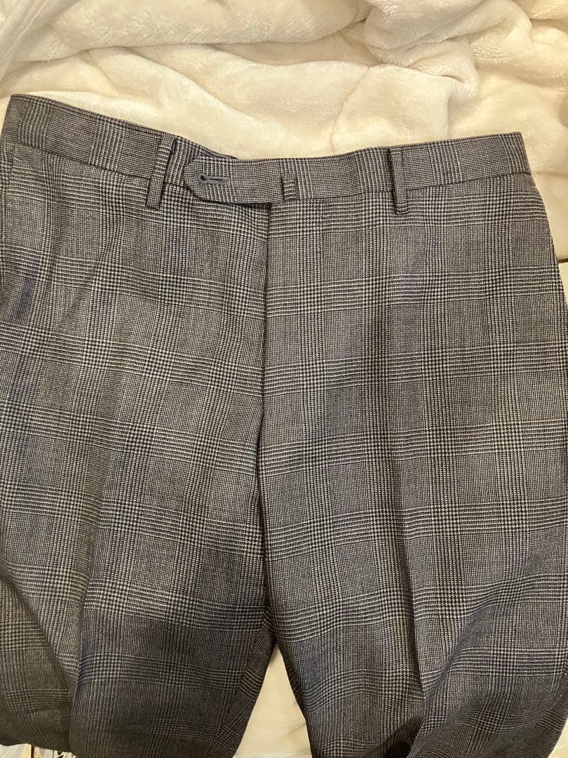 RING JACKET グレンチェック柄スーツ