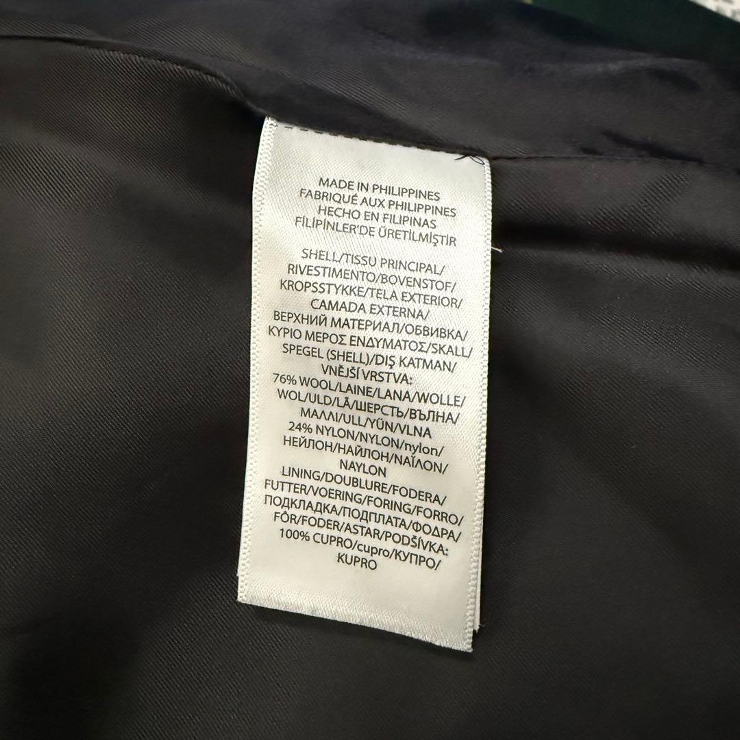 M*I様 POLO ラルフローレン タータンチェック ウールブレザー XS 現行