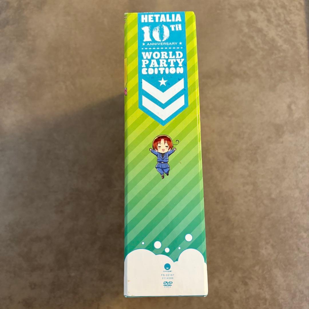 と*ー様 ヘタリア 10周年記念コレクション DVD BOX 北米版 1～6期＋