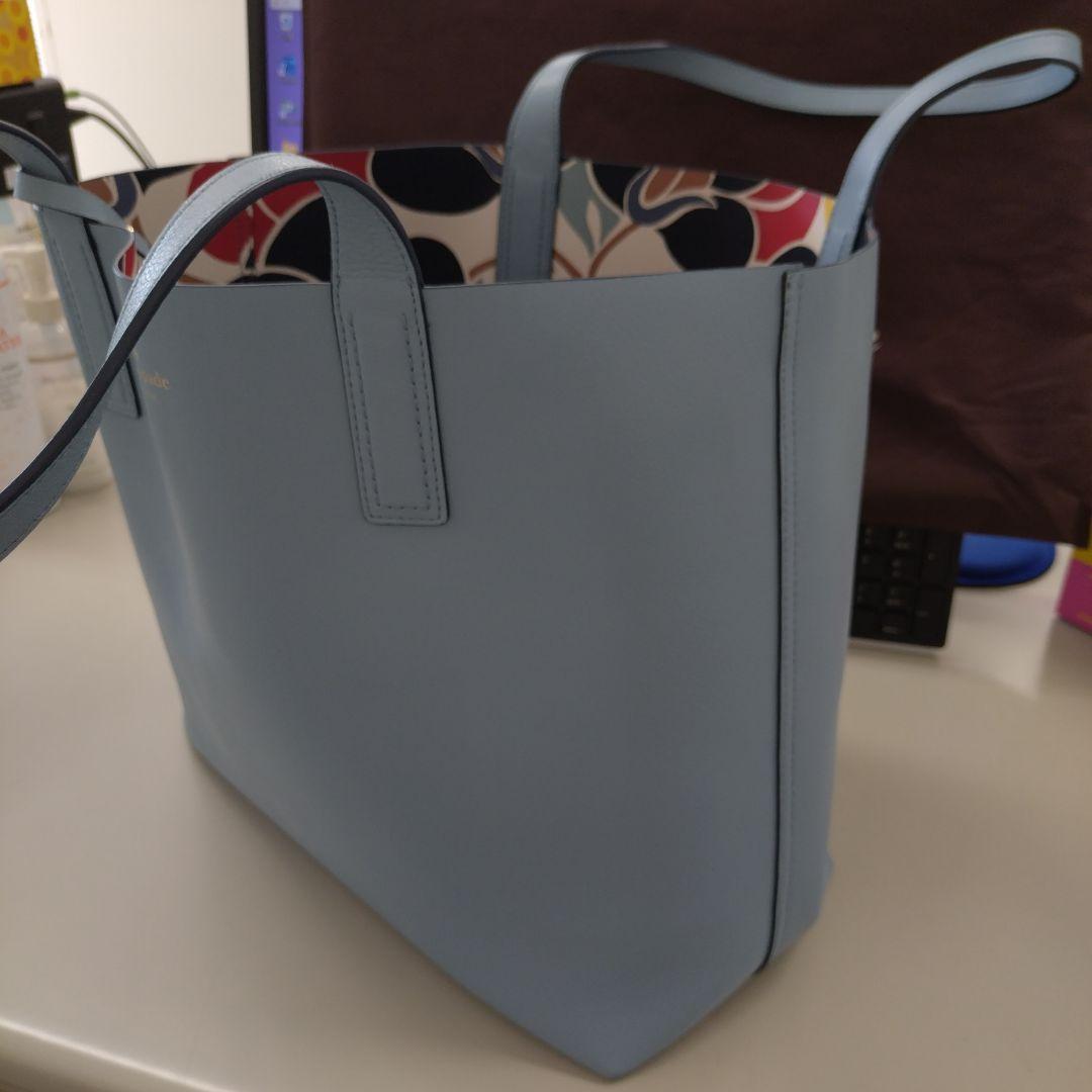 kate spade ライトブルー ビジネスバッグ