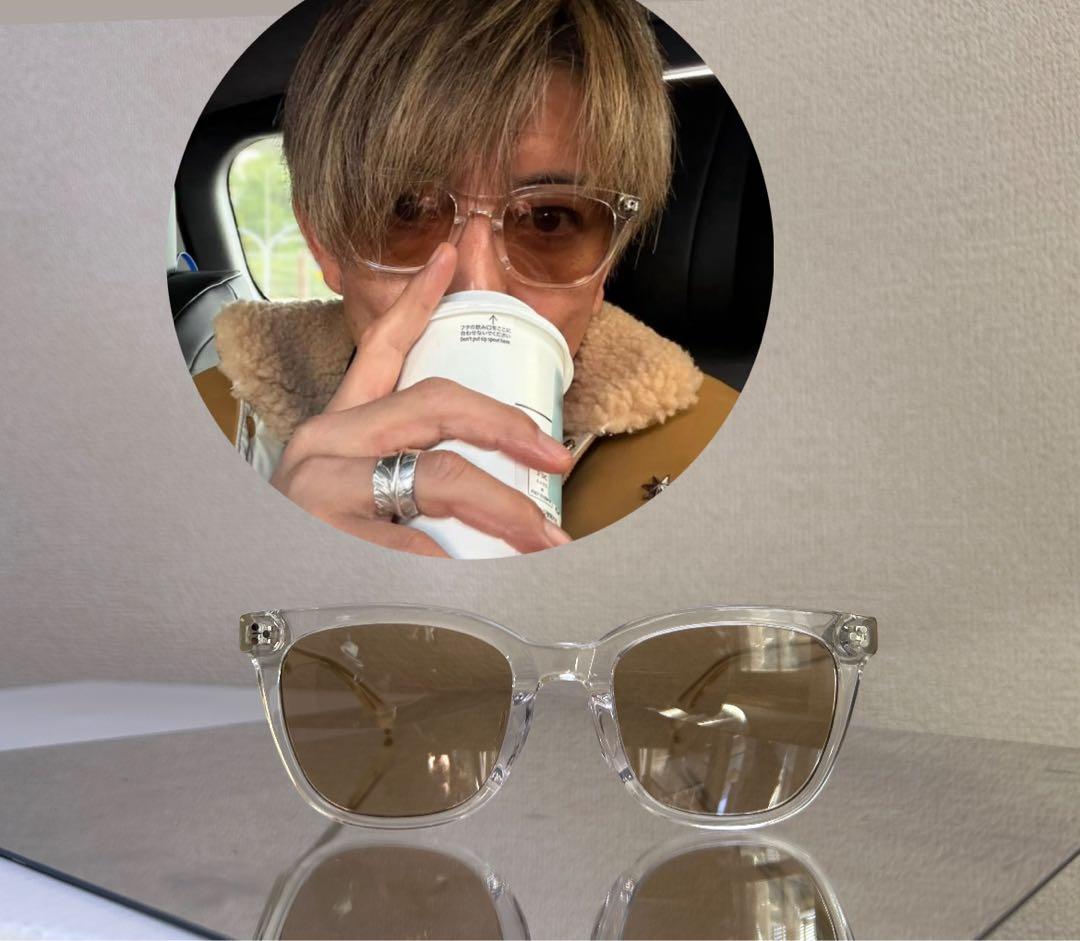 話題騒然！木村拓哉　owndays サングラス　クリアグレー