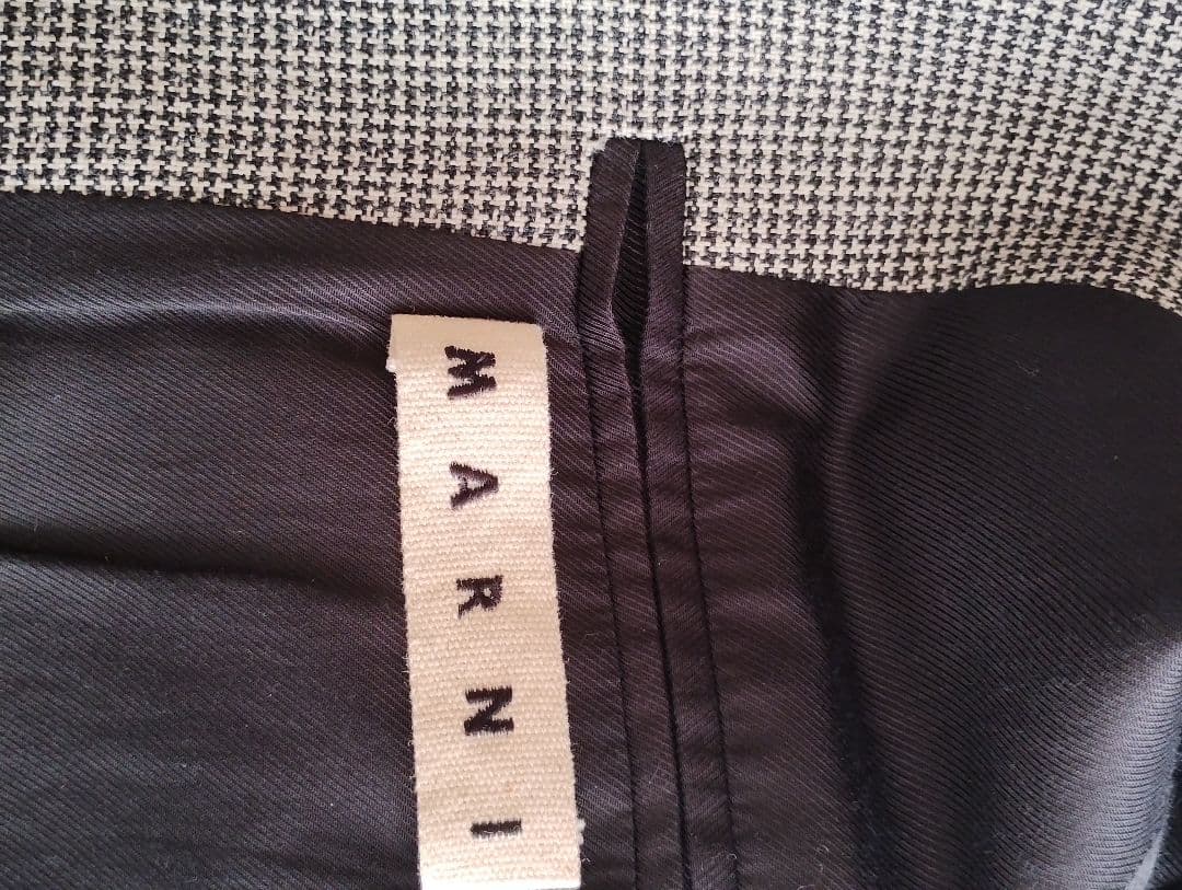 美品　本人期　MARNI　マルニ　チェスターコート　44　アーカイブ