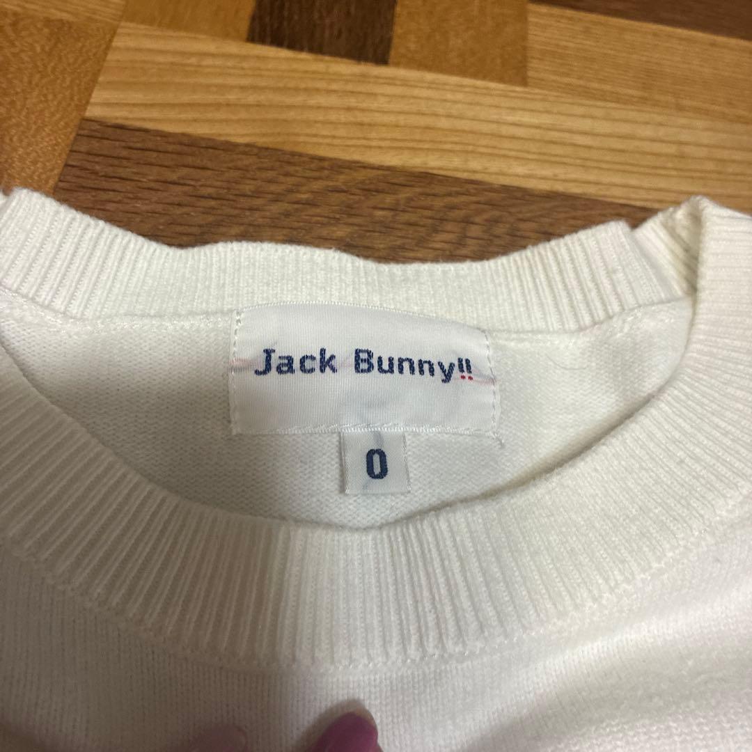 新品❗️JACK BUNNY ホワイトニットセーター