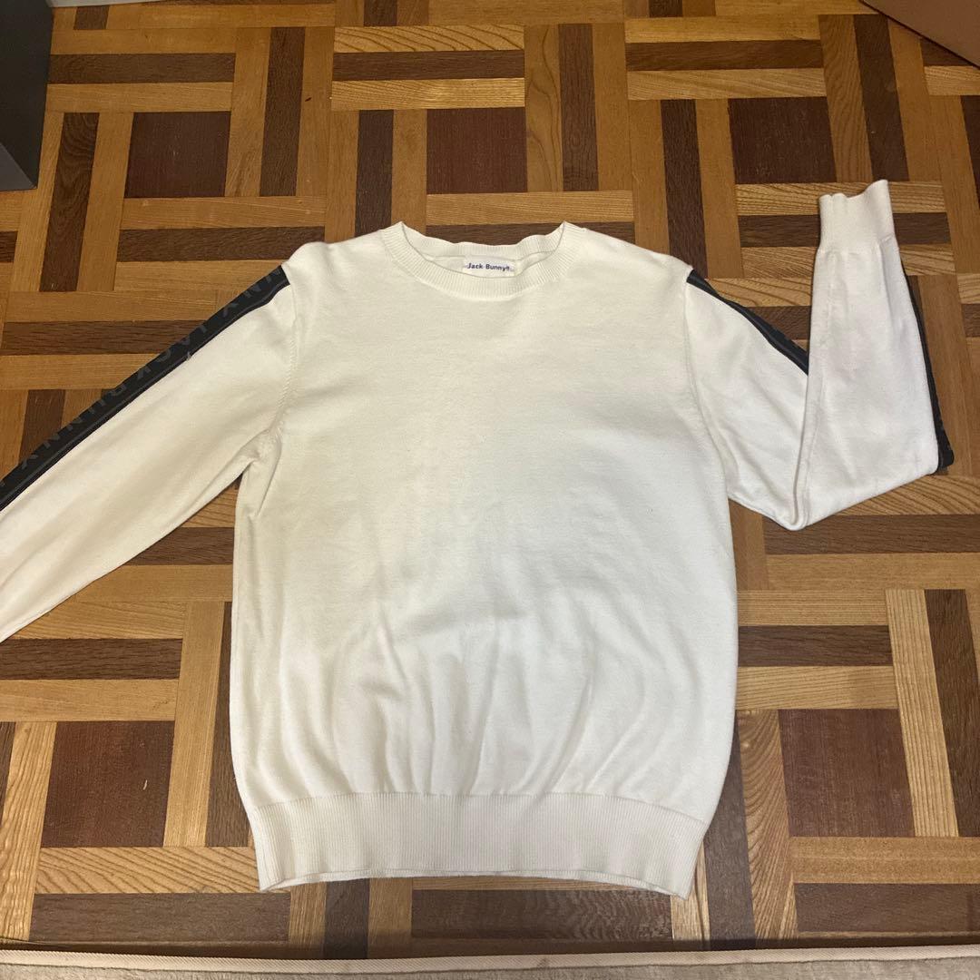 新品❗️JACK BUNNY ホワイトニットセーター
