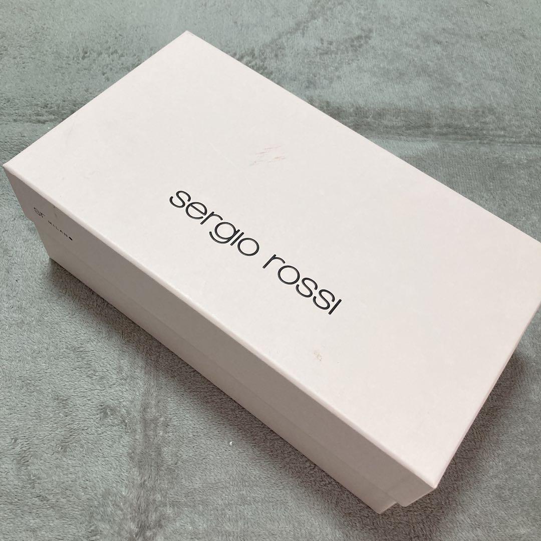 【美品】セルジオロッシ sr MILANO MIA フラットシューズ 36 赤