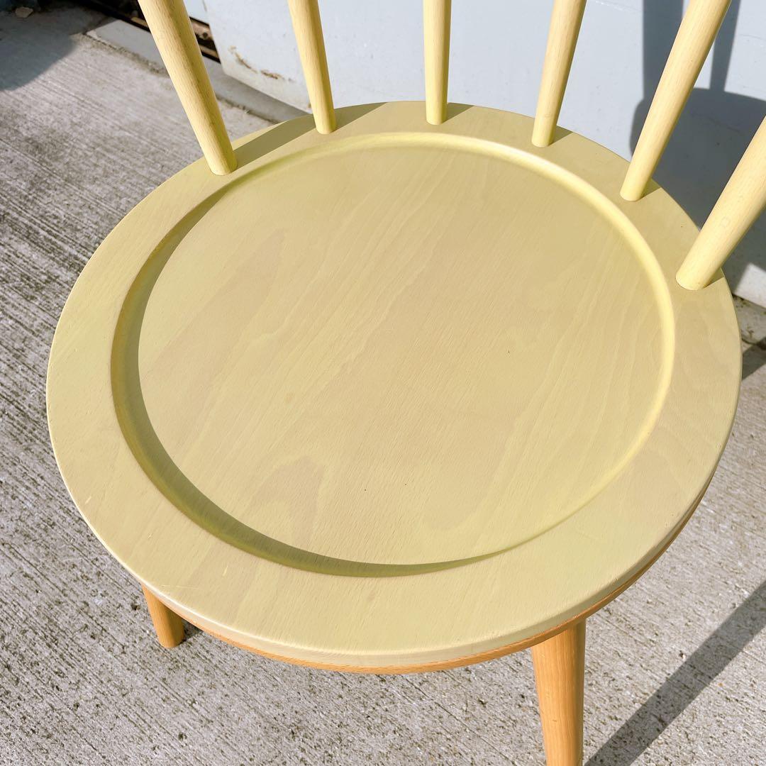 コイズミ 小泉産業 ウィンザーチェア ダイニングチェア アンティーク 2脚セット