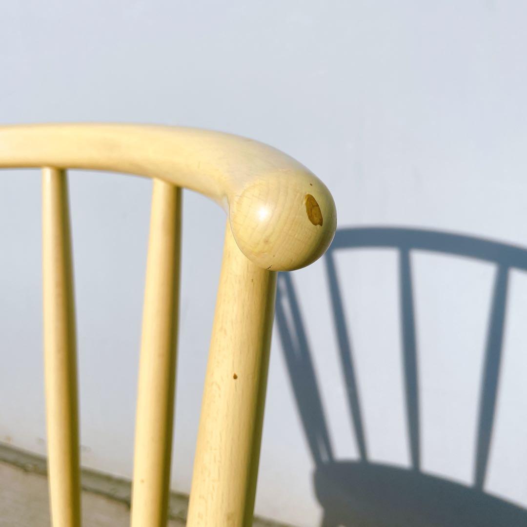 コイズミ 小泉産業 ウィンザーチェア ダイニングチェア アンティーク 2脚セット