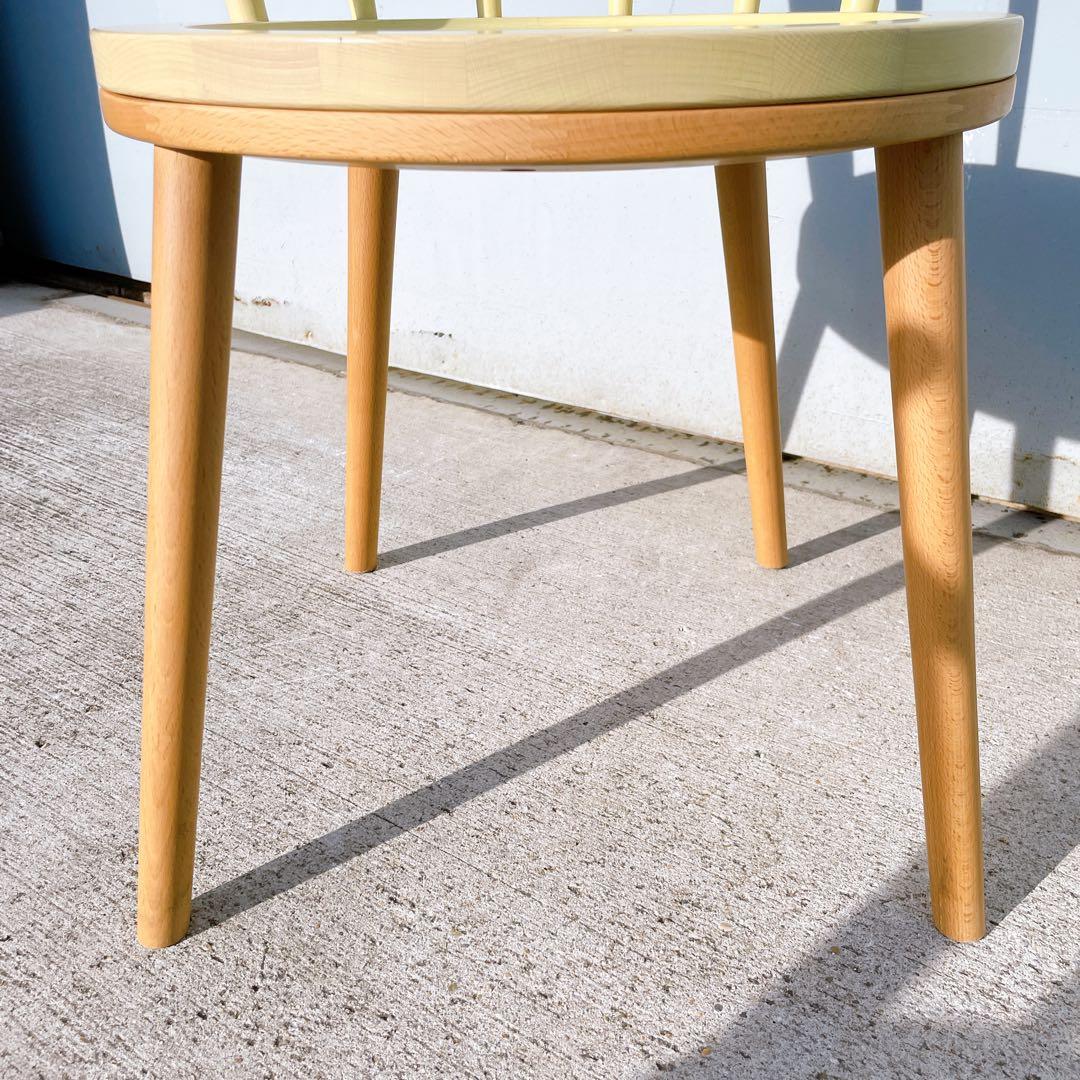 コイズミ 小泉産業 ウィンザーチェア ダイニングチェア アンティーク 2脚セット