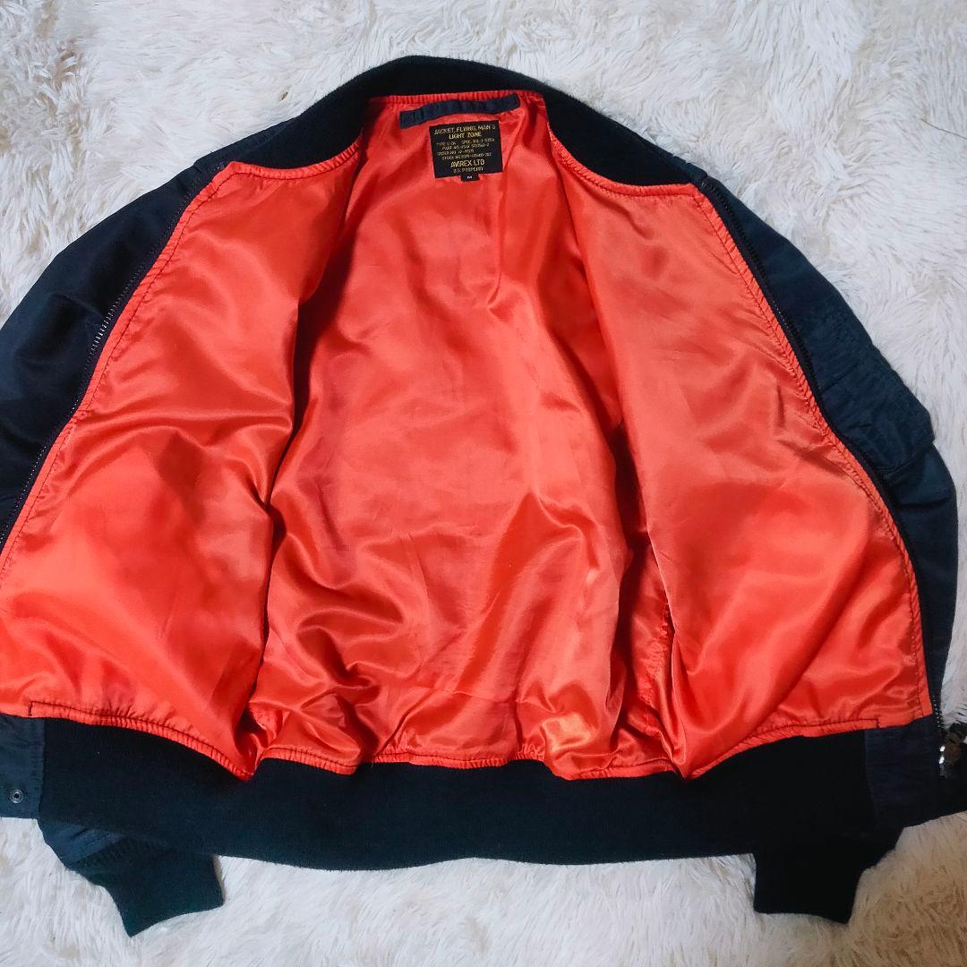 いのやん様 AVIREX ネイビー MA-1 フライトジャケット