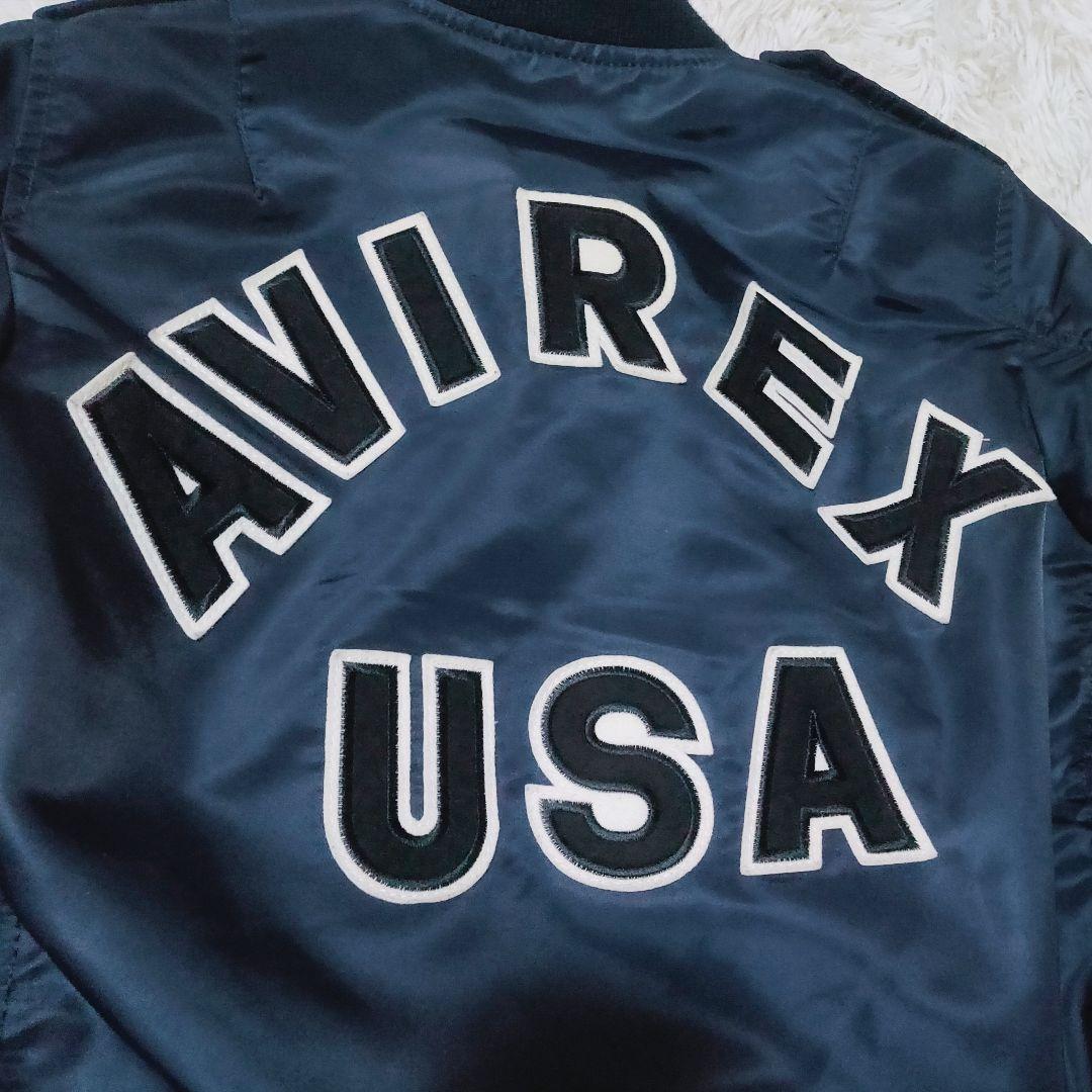 いのやん様 AVIREX ネイビー MA-1 フライトジャケット