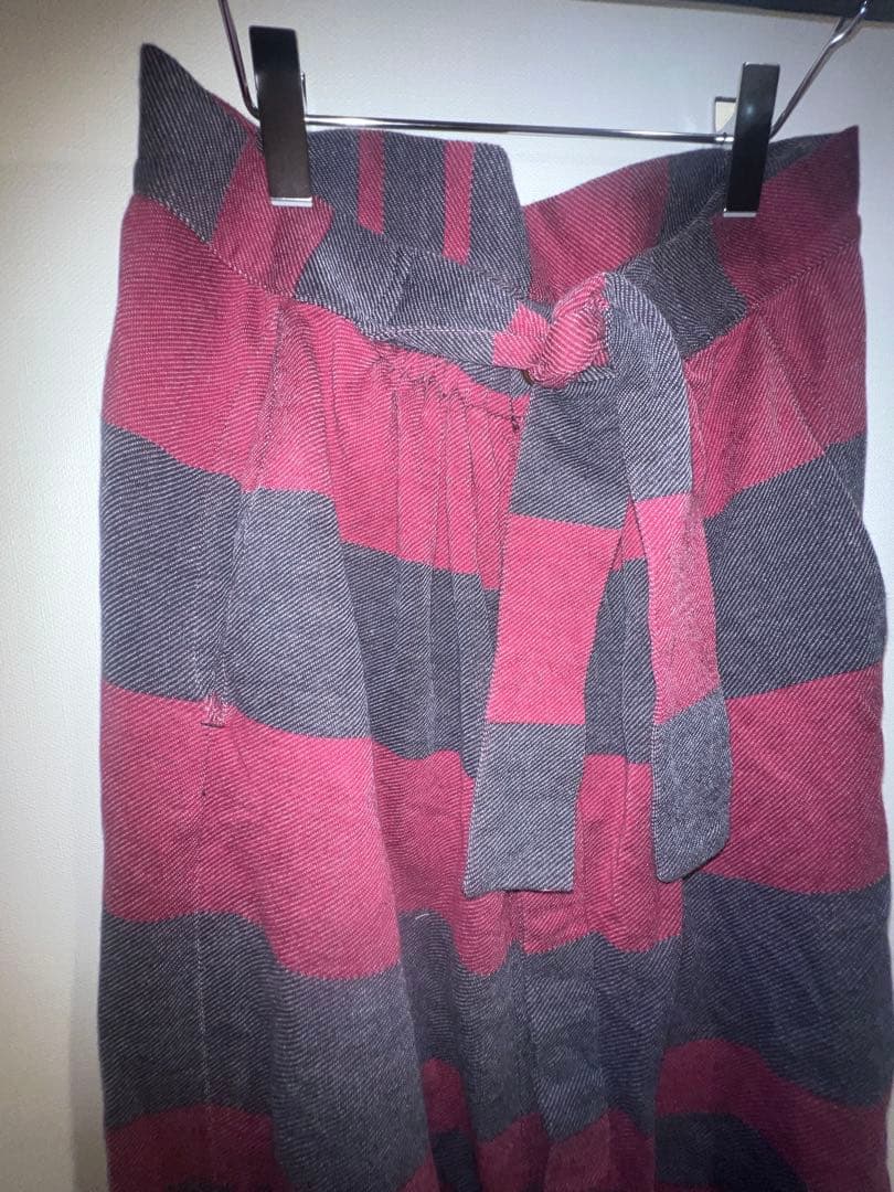 Vivienne Westwood 縞柄　サルエルパンツ