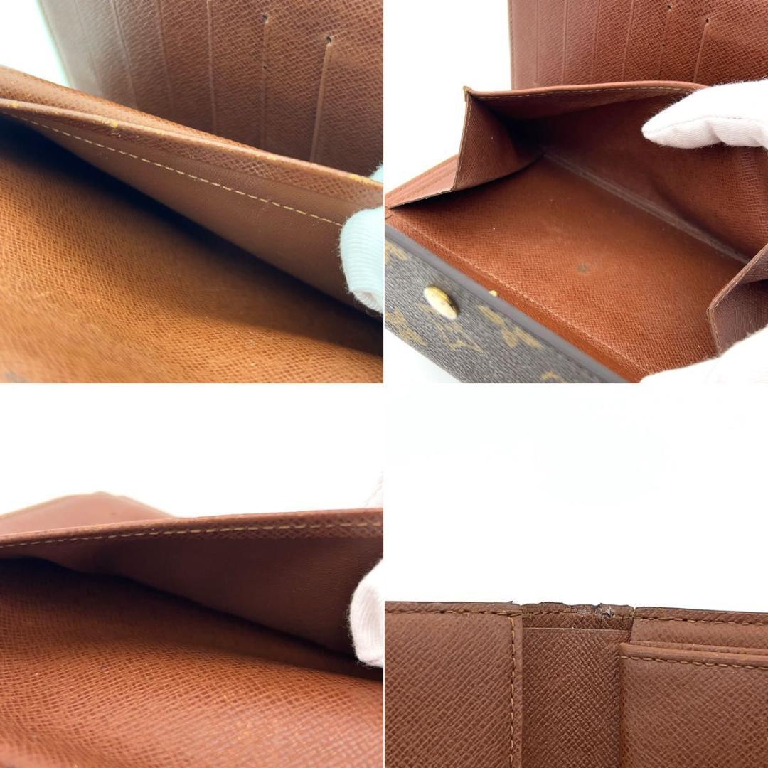 ルイヴィトン モノグラム 三つ折り財布 エテュイパピエ 男女兼用 パスケース付