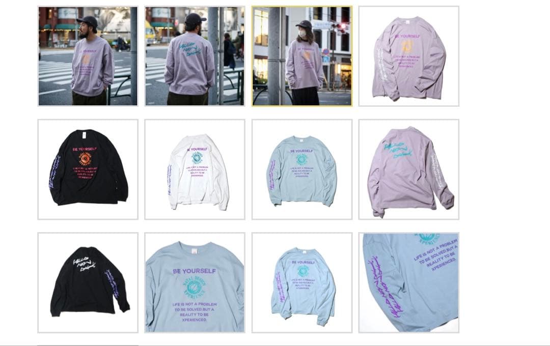 ば*ん様 ネイタルデザインHND 2022 LOGO LONG SLEEVE T