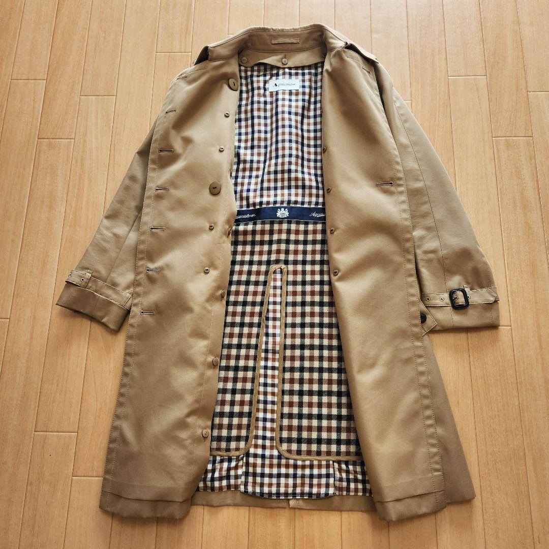 N*8様 【極美品】Aquascutum　ライナー付き　トレンチコート　6