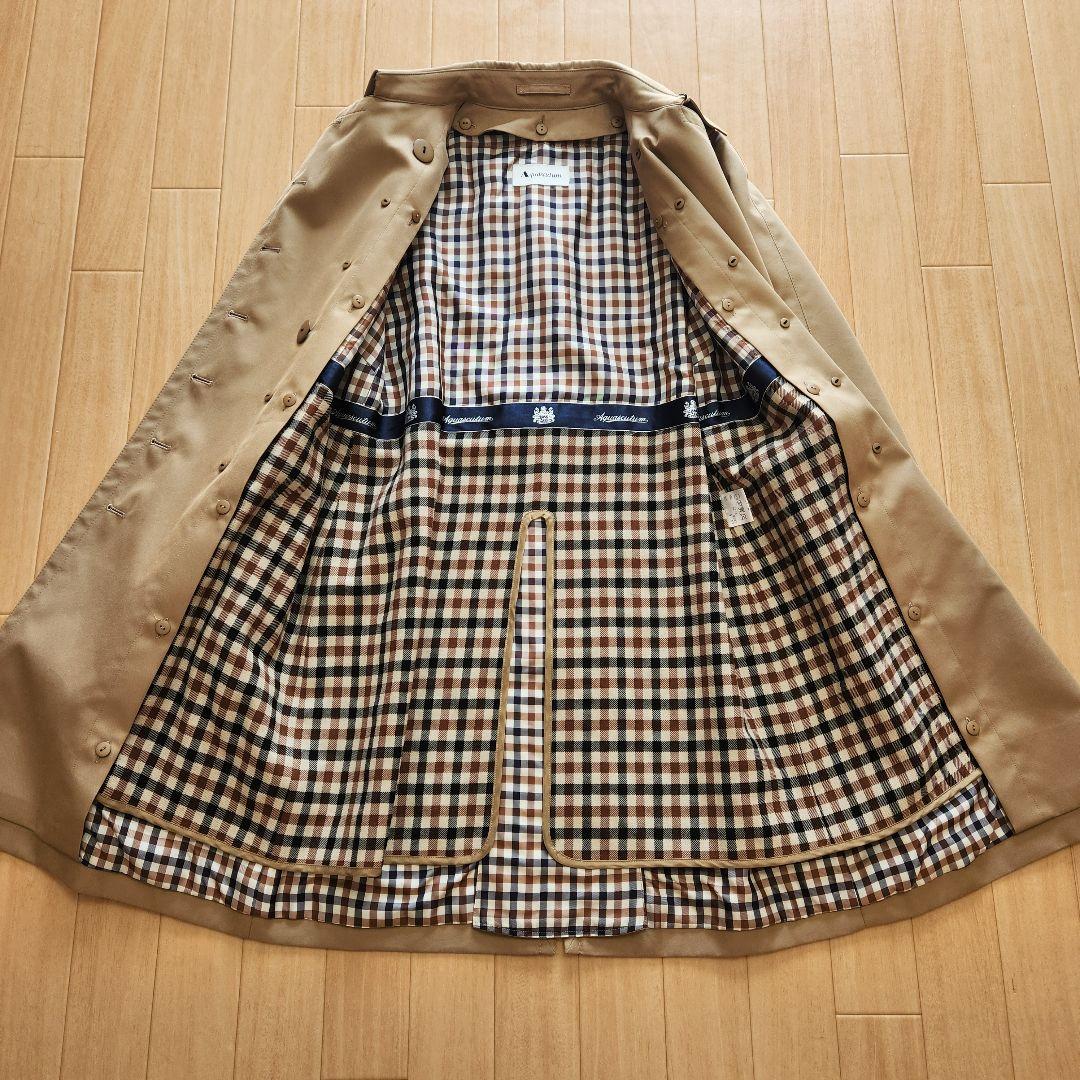 N*8様 【極美品】Aquascutum　ライナー付き　トレンチコート　6