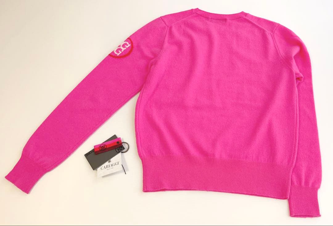 G/FORE ピンク カシミヤセーター ジーフォア