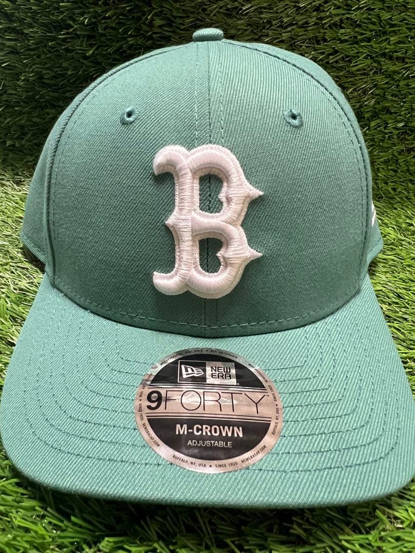 激レア　MLB レッドソックス キャップ 2025 シティーコネクト グリーン