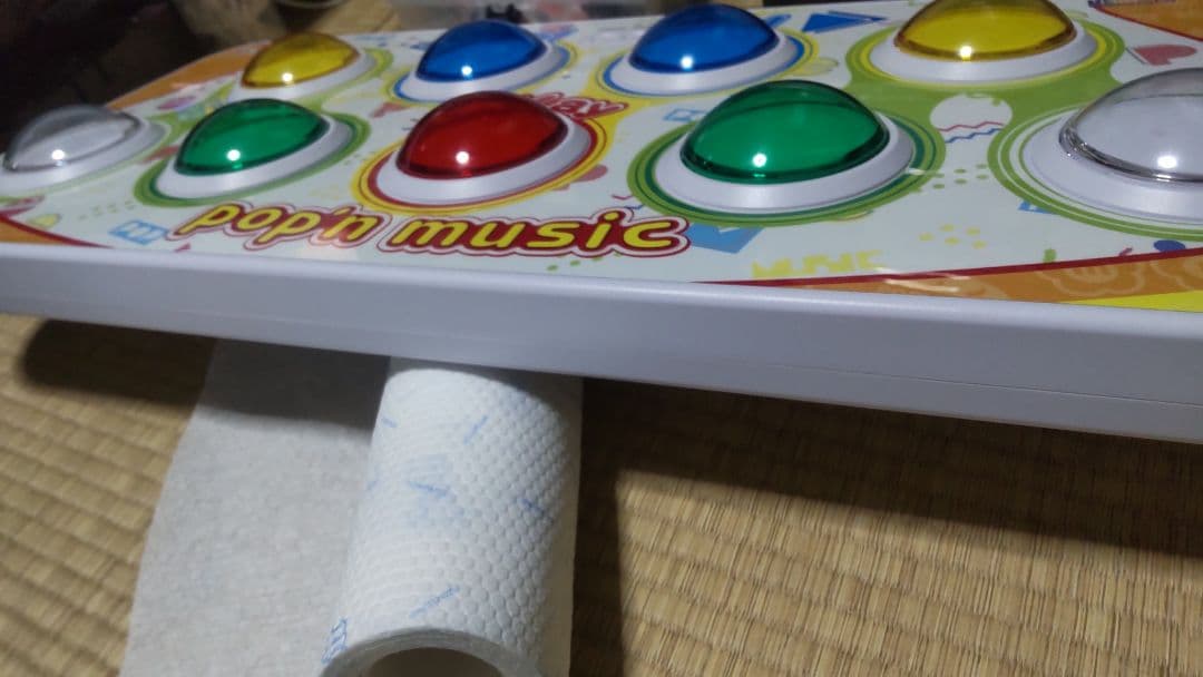 比較的美品 ポップンミュージック プレミアムコントローラー 汎用新品基盤