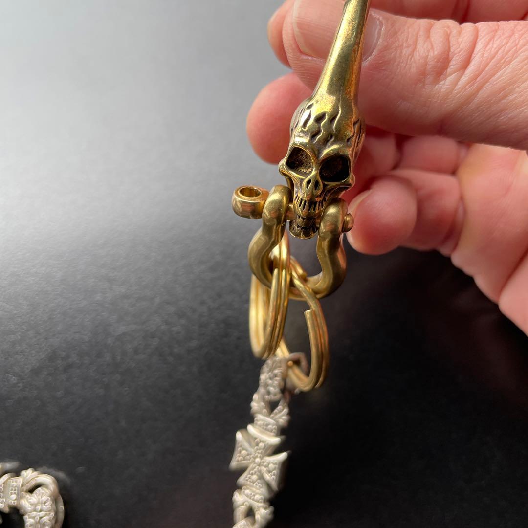 シルバー　ウォレットチェーン　925