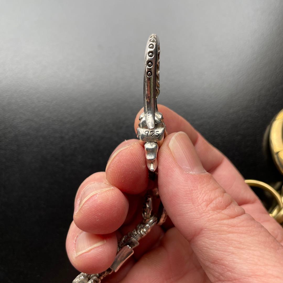 シルバー　ウォレットチェーン　925