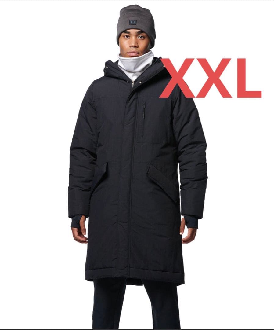アンダーアーマー　ベンチコート　黒　XXL
