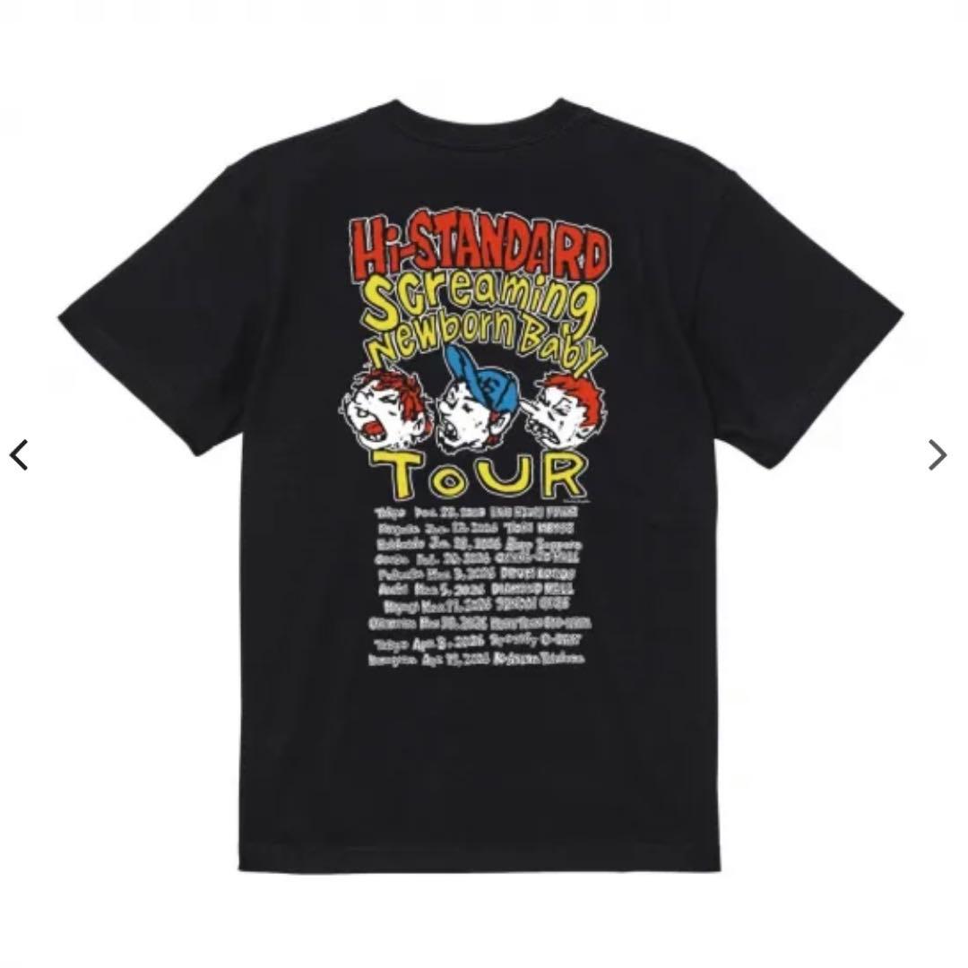 ハイスタ SNB tour Tシャツ黒 XXL Tee ツアーグッズ