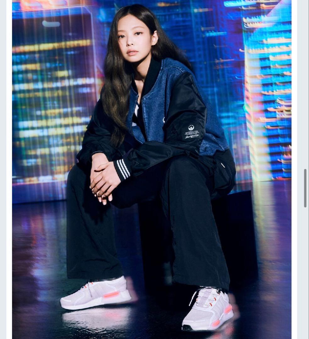 adidas originals カレッジデニムジャケット　L