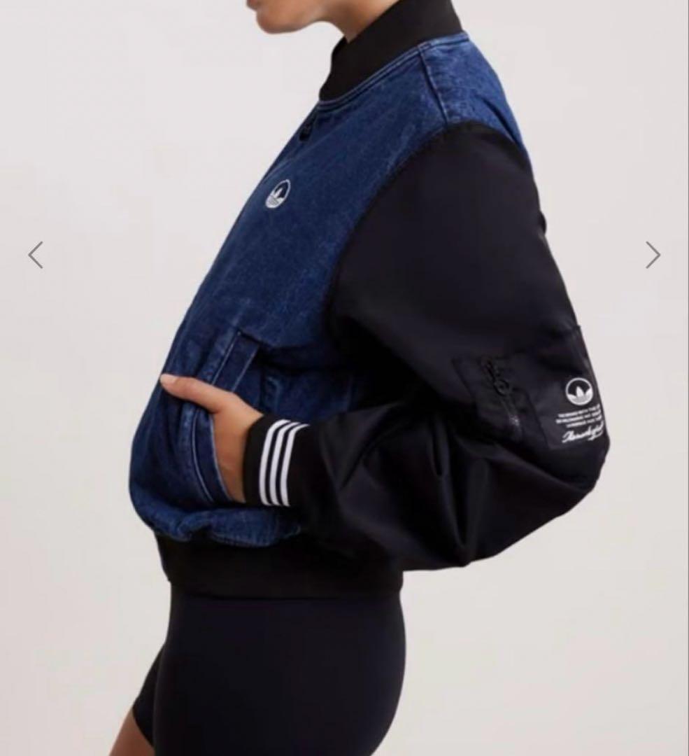 adidas originals カレッジデニムジャケット　L