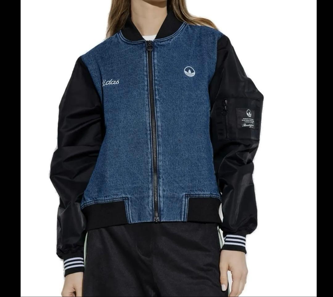 adidas originals カレッジデニムジャケット　L